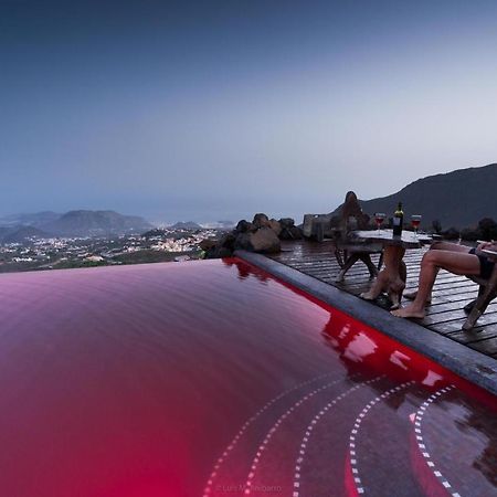 Historic Canarian House, Private Heated Infinity Pool, Bbq, Wifi + Panoramic Ocean Views Arona  Dış mekan fotoğraf