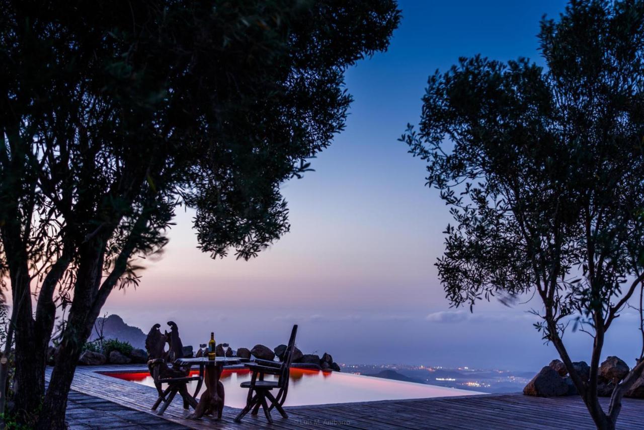 Historic Canarian House, Private Heated Infinity Pool, Bbq, Wifi + Panoramic Ocean Views Arona  Dış mekan fotoğraf